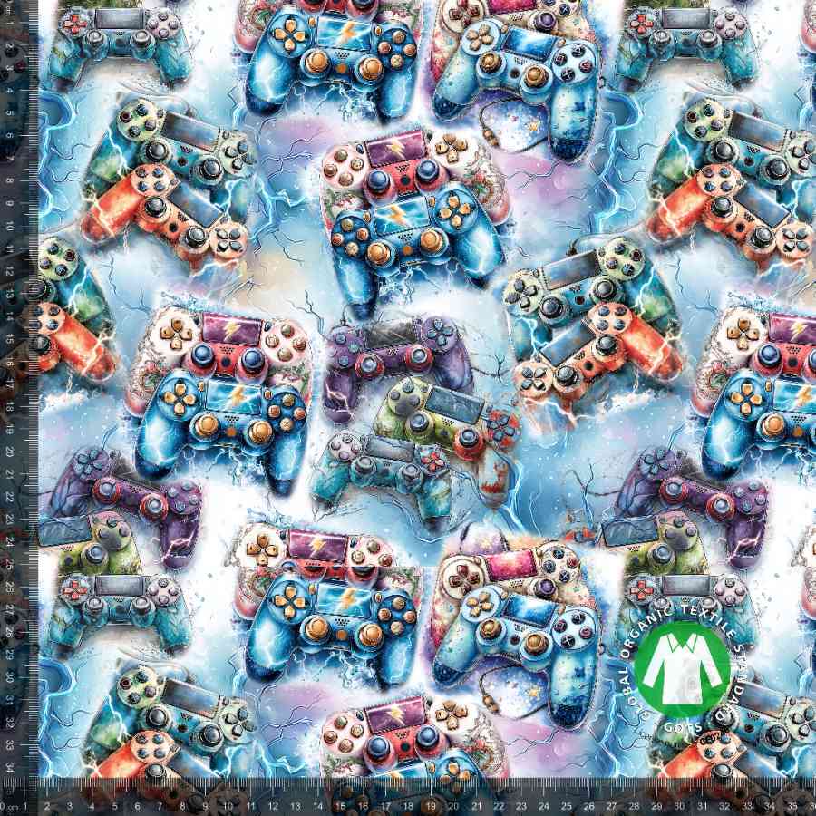 Jersey print med sejt controller tema