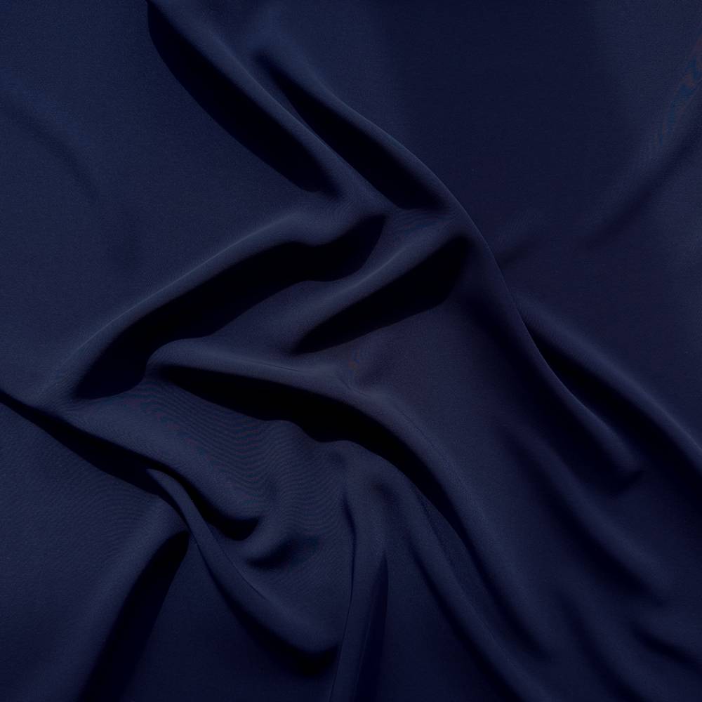 Marineblå polyester