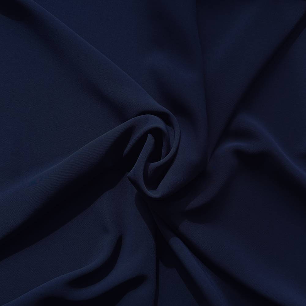 Marineblå polyester - Billede 3