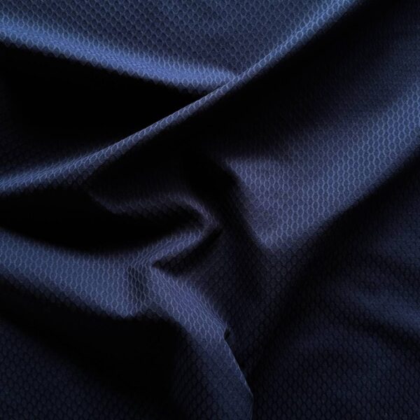 Marineblå jacquard