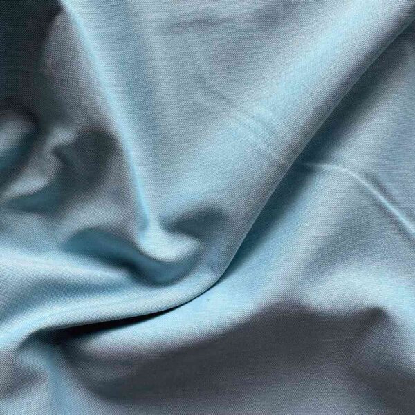 Mint chambray