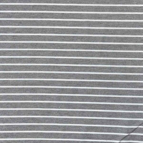 Halvpanama - smalle striber linen