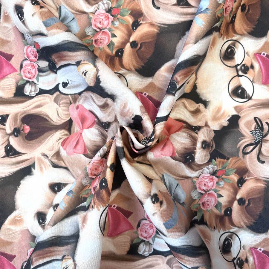 Canvas - søde hunde - Billede 2