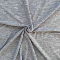Merino wool jersey - gråmeleret 1