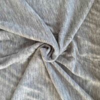 Merino wool jersey - gråmeleret 2
