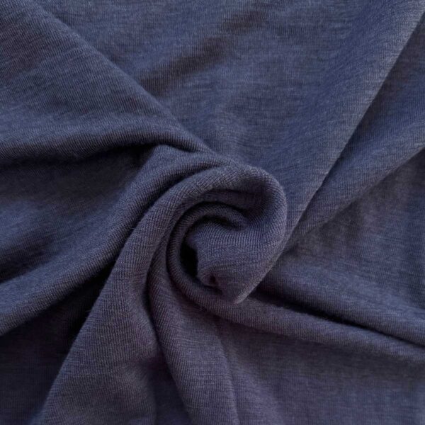 Merino wool jersey - marine 2
