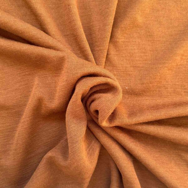 Merino wool jersey - caramel
