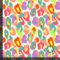 Jersey print med neon jaguar