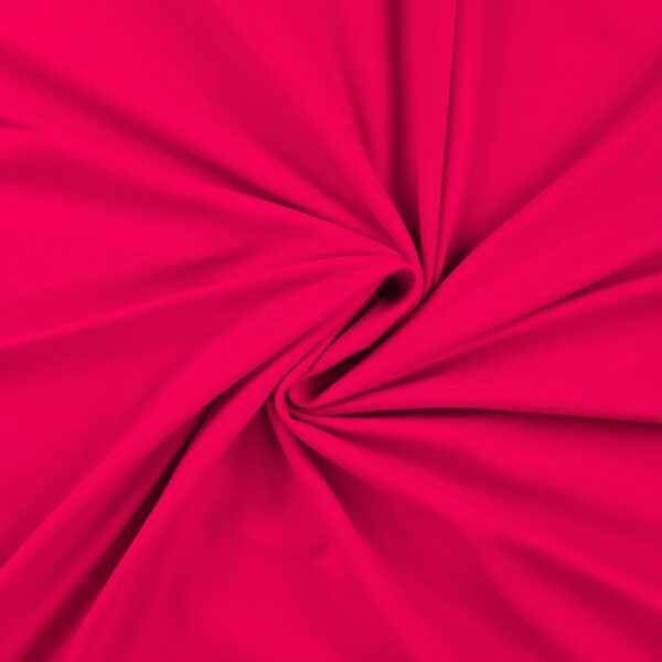 Bomulds jersey - Klar fuchsia