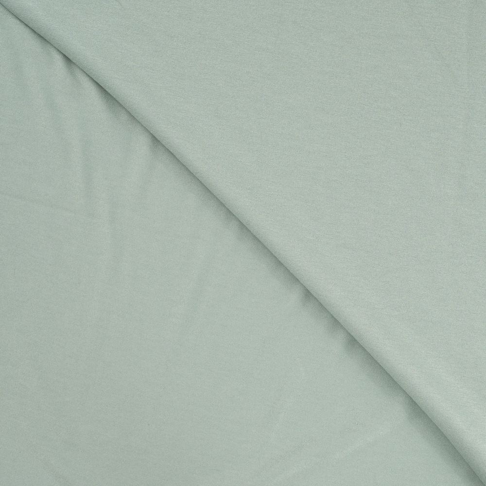 Viscose Jersey Dusty Mint - Billede 3