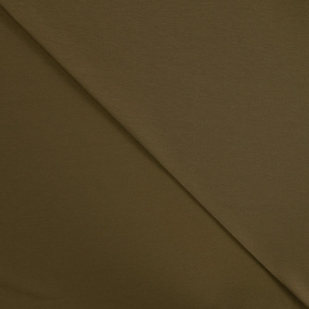 Viscose Jersey Olive - Billede 3