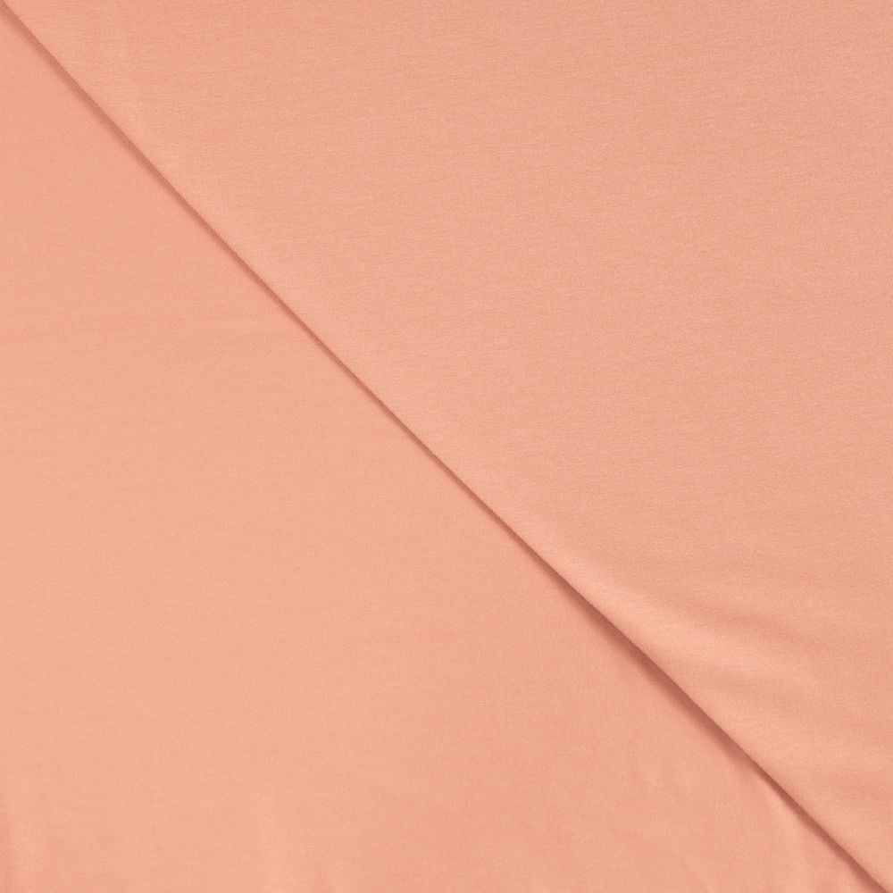 Viscose Jersey Dusty Salmon - Billede 3