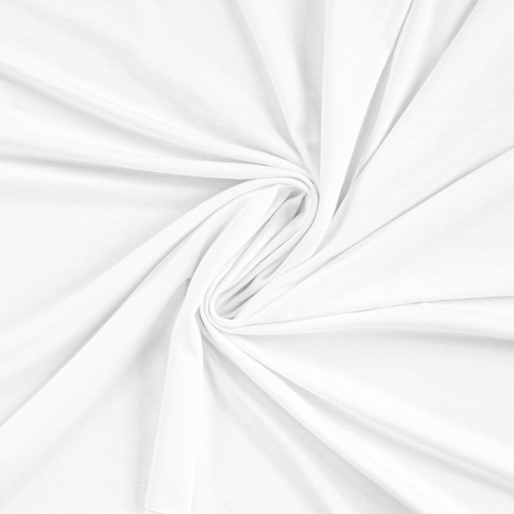 Viscose Jersey White