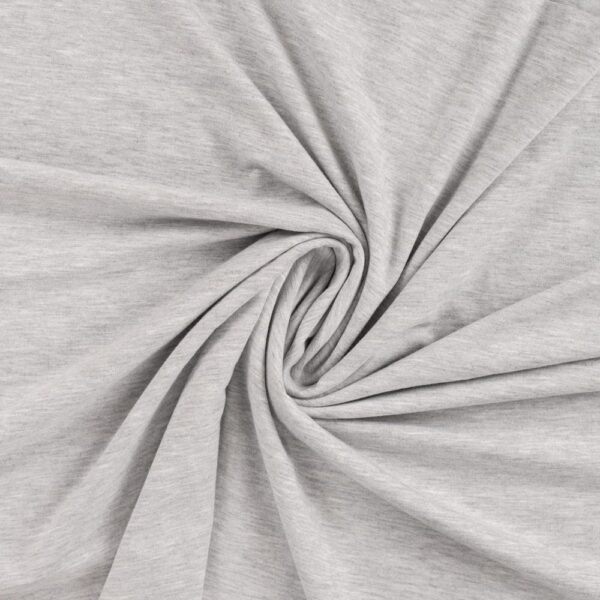 Viscose Jersey Light Grey Melange