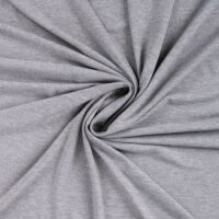 Viscose Jersey Mid Grey Melange