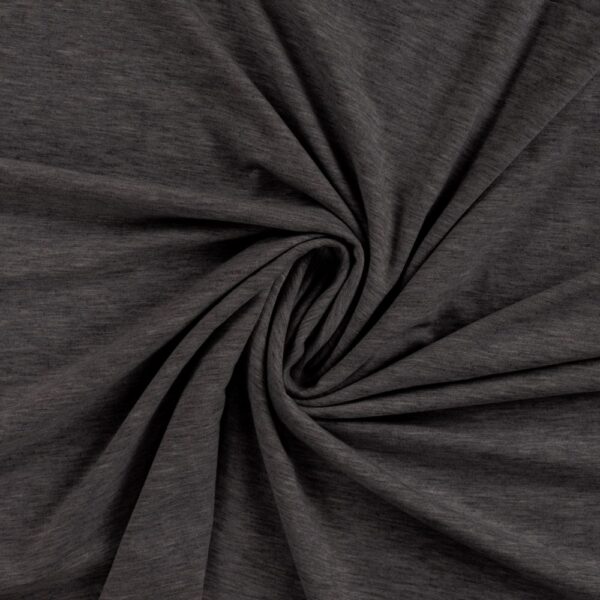 Viscose Jersey Dark Grey Melange