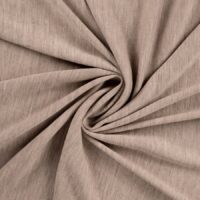 Merino uld jersey - Ecru meleret