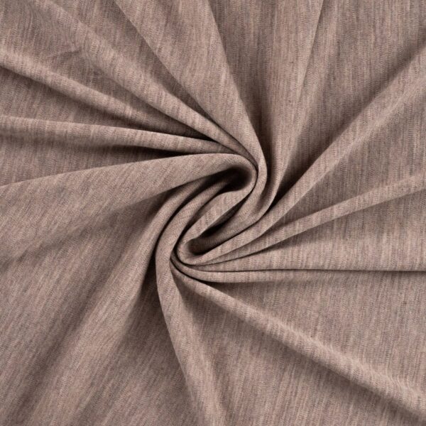Merino uld jersey - Sand meleret