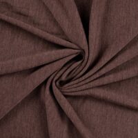 Merino uld jersey - Taupe meleret