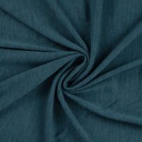 Merino uld jersey - Petrol meleret