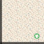 Jersey print med små minimalistiske blomster
