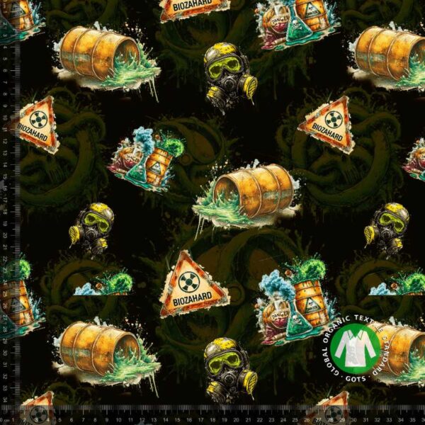 Jersey print med toxic tema