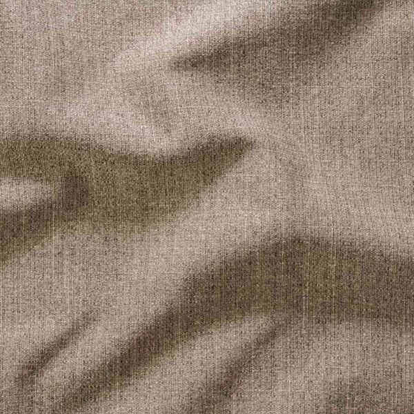 Møbelstof i hørlook - Mørk beige