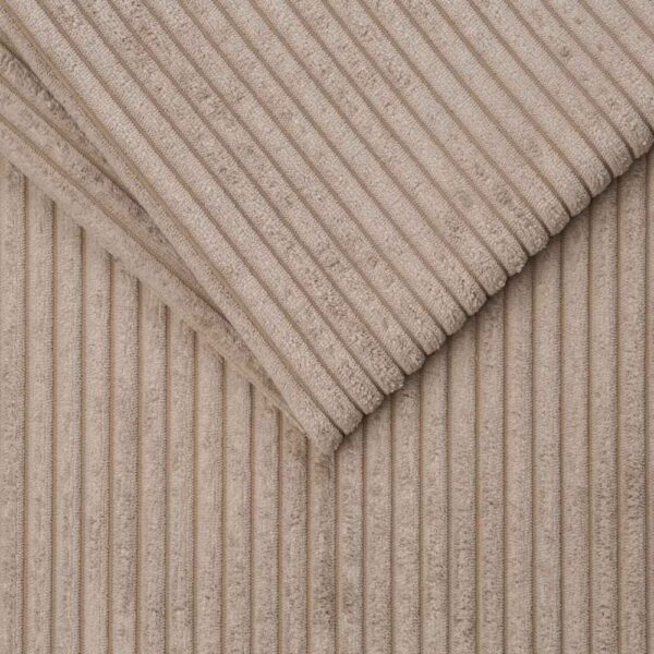 Møbelvelour rillet - Beige