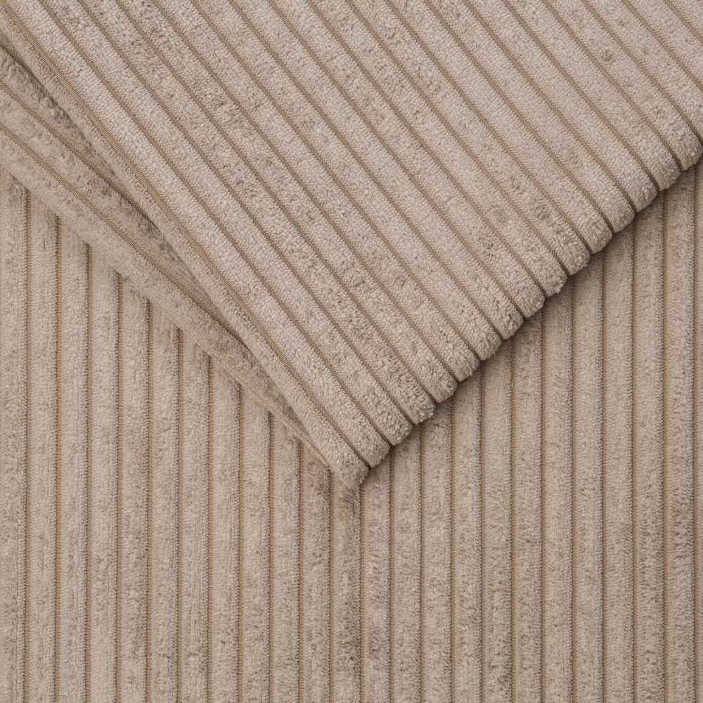 Møbelvelour rillet - Beige
