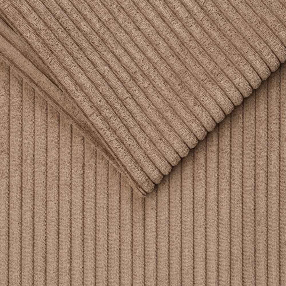 Møbelvelour rillet - Karamel