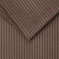 Møbelvelour rillet - Taupe