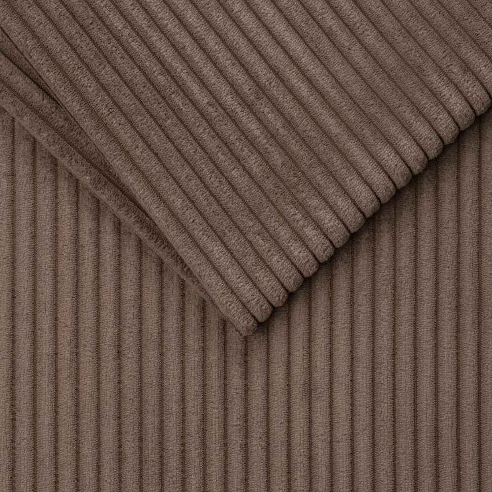 Møbelvelour rillet - Taupe
