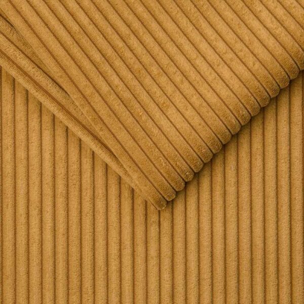 Møbelvelour rillet - Ochre