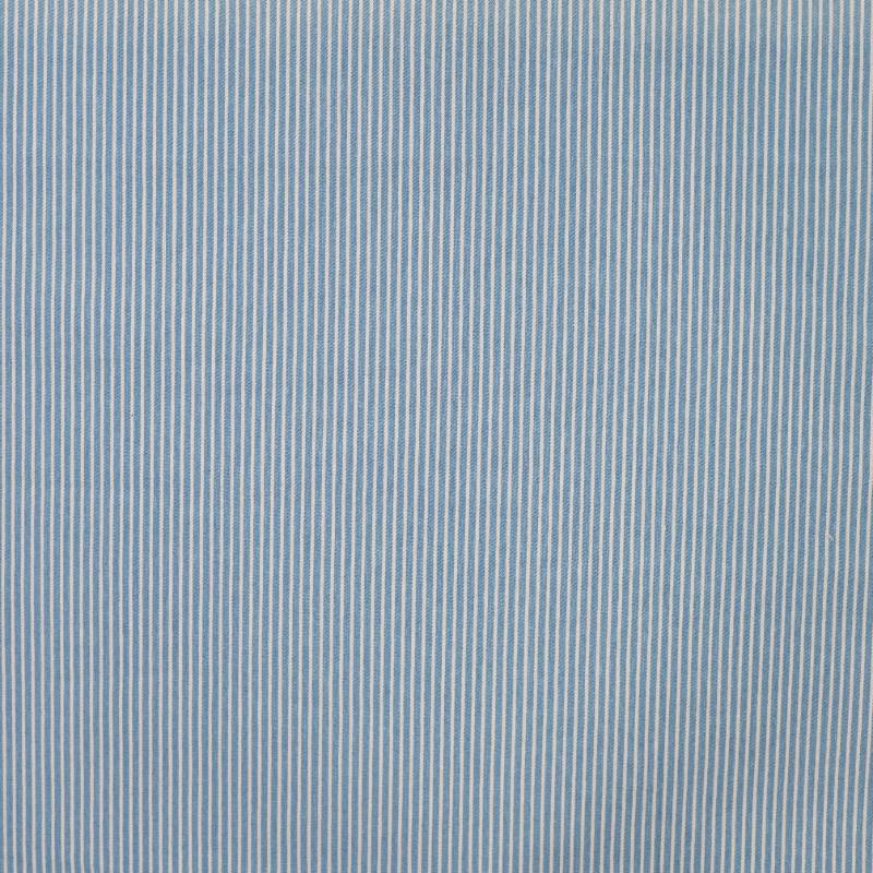 Denim Jacquard - striber lys denim