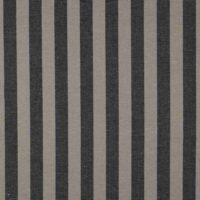 Hør viscose - striber navy