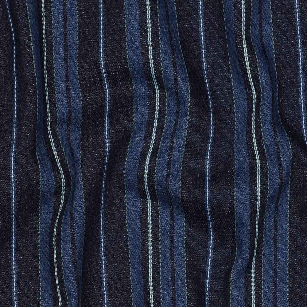 Denim med striber - Billede 2