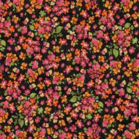 Broderi anglaise - farverige blomster