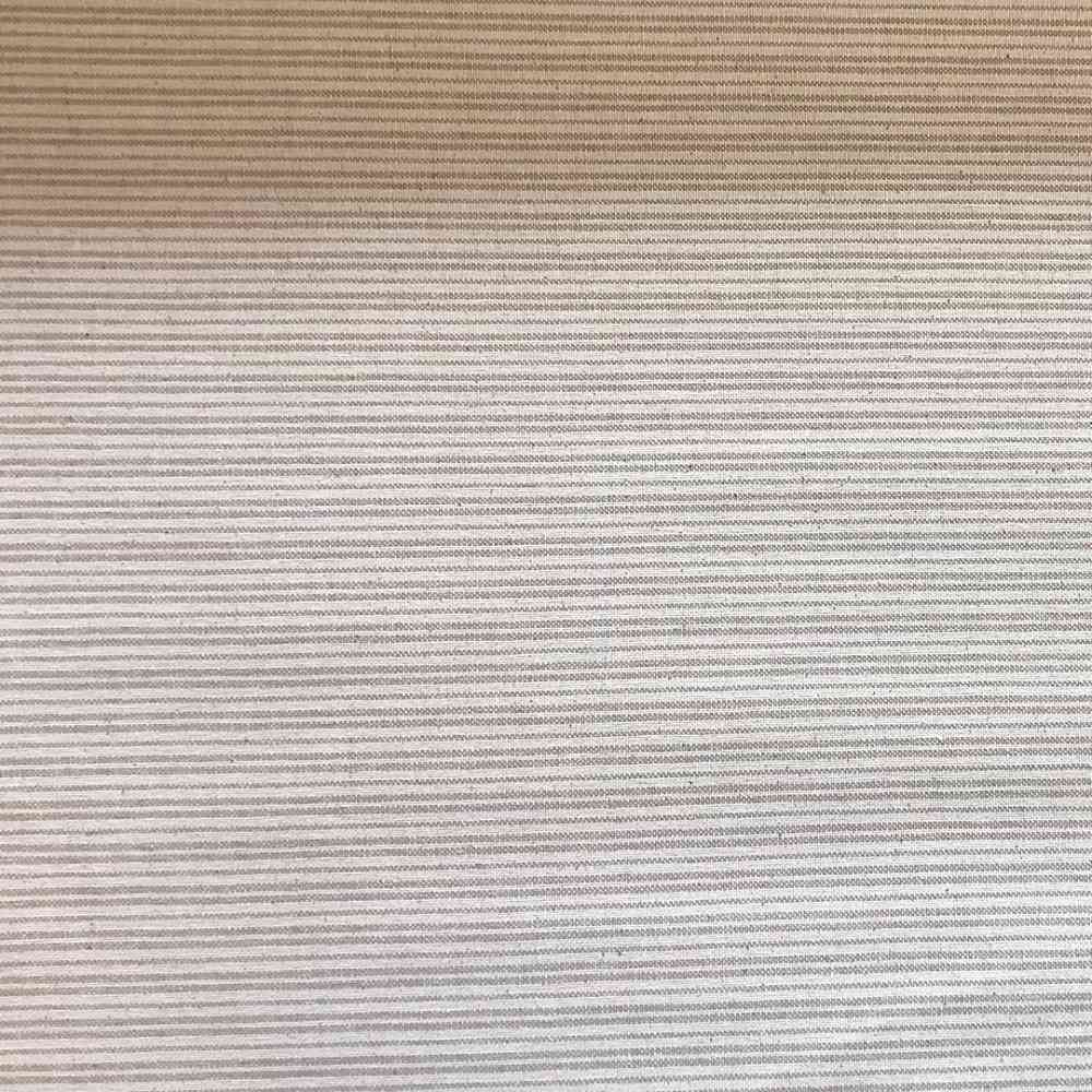 Halv panama - smalle beige striber - Billede 2