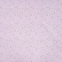 Poplin lavendel - Fine små blomster