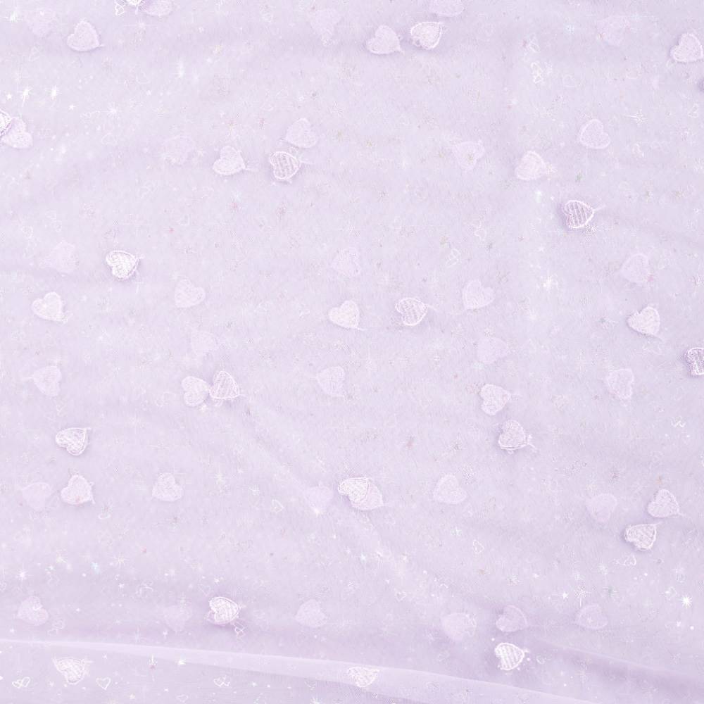 Mesh – lilla hjerte broderi
