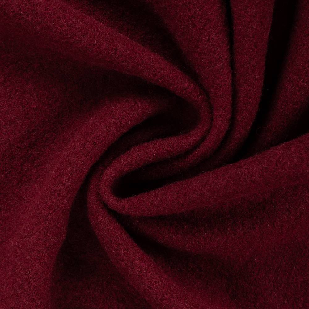 Kogt uld - vin rød