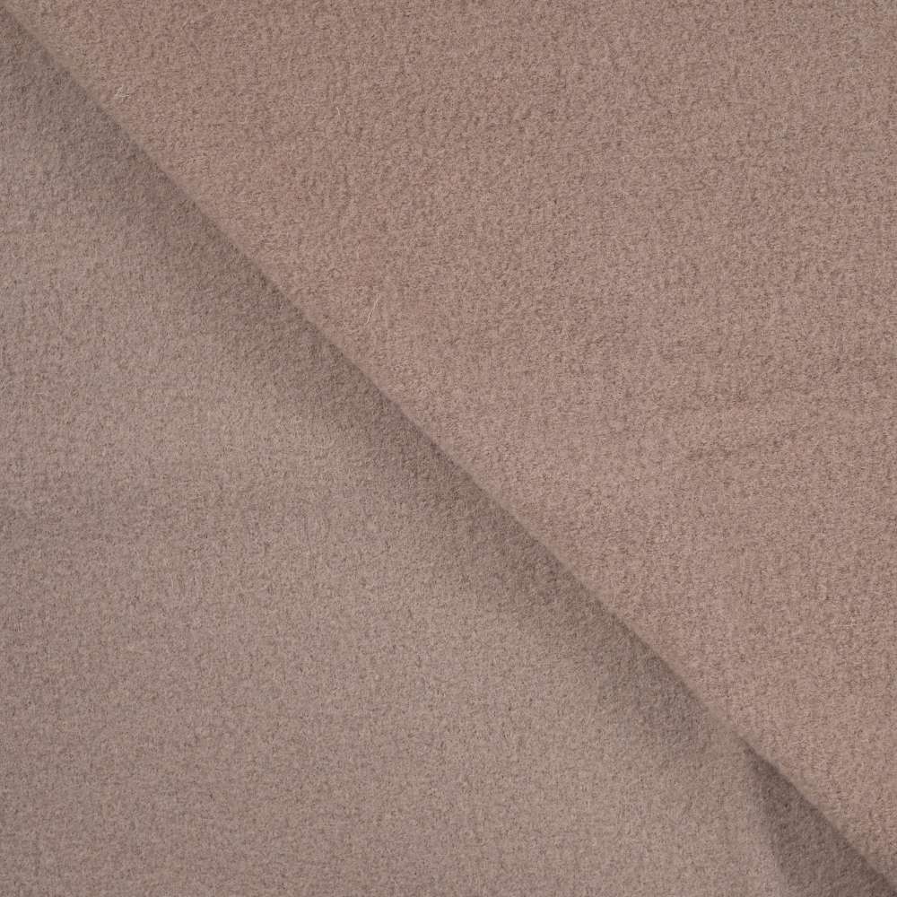 Kogt uld - mørk sand
