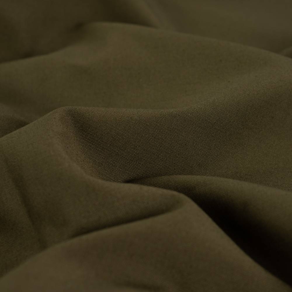 Luksus bomuld - khaki grøn - Billede 2