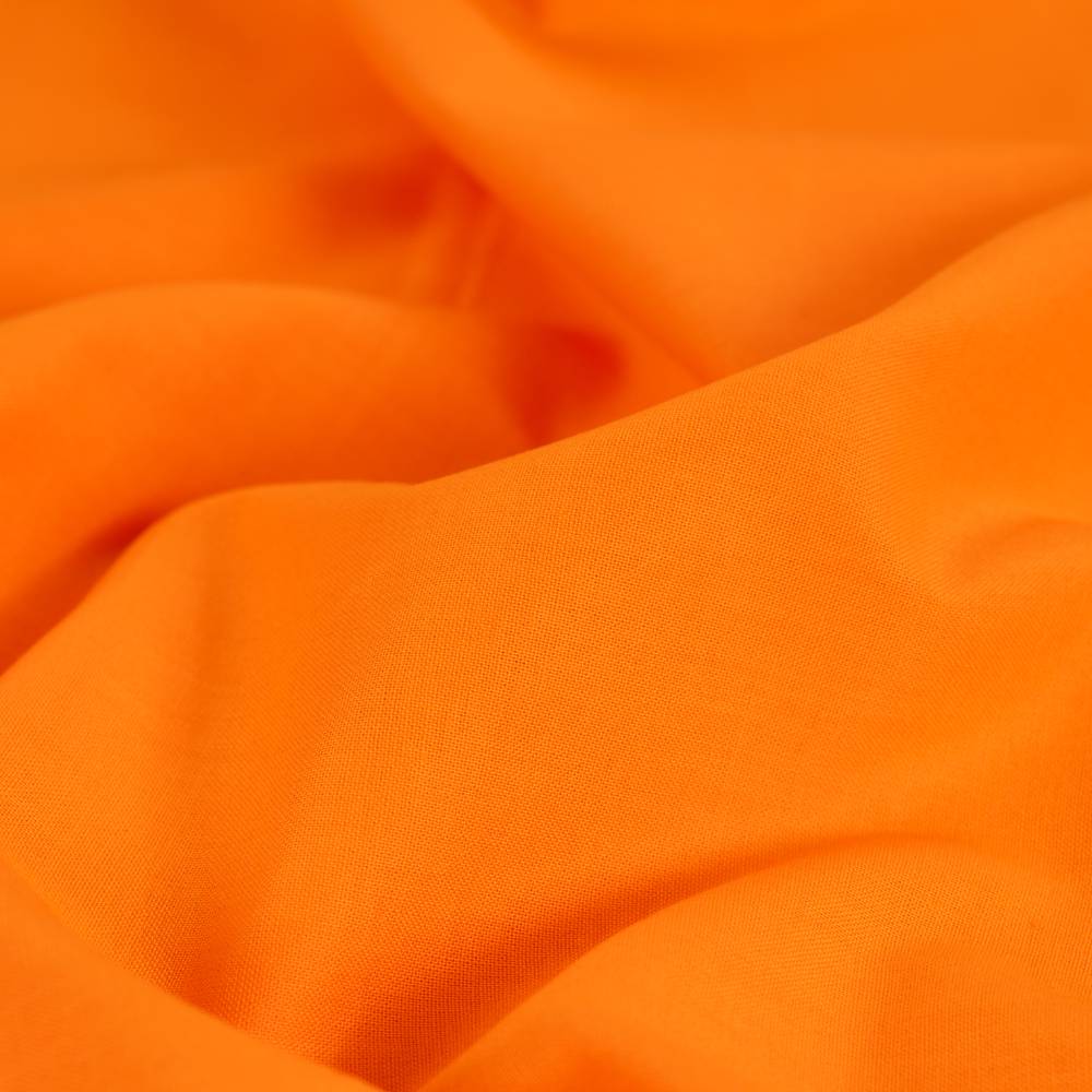 Luksus bomuld - orange - Billede 2