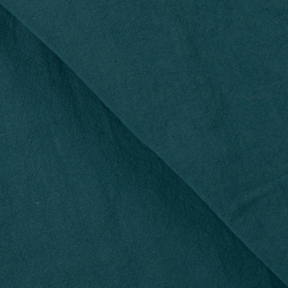 Sandvasket bomuld - mørk turkis - Billede 2