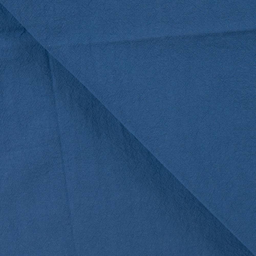 Sandvasket bomuld - denim blå - Billede 4