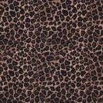 Jersey digital print i brun gepard