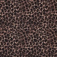Jersey digital print i brun gepard
