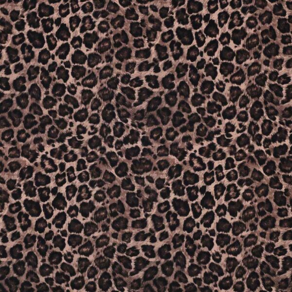 Jersey digital print i brun gepard