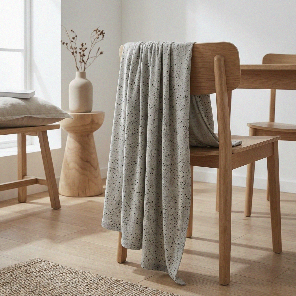 Pletter merinould jersey, blød single jersey - Billede 6